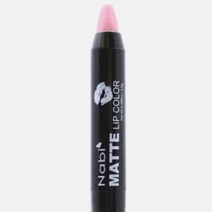 NABI Matte Pure Pink Crayon Lip Color